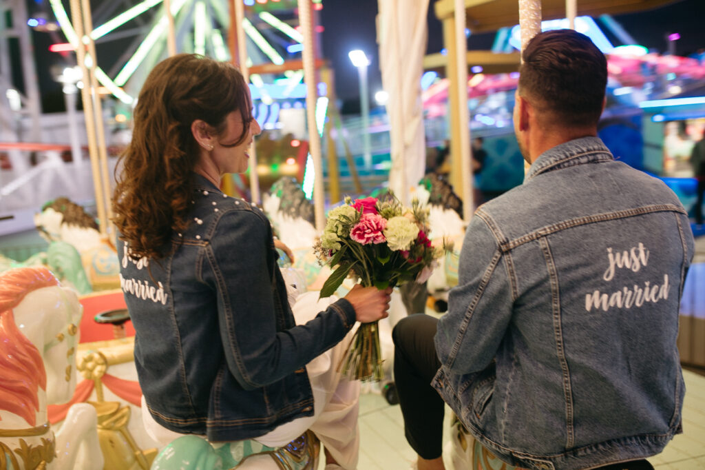 just married