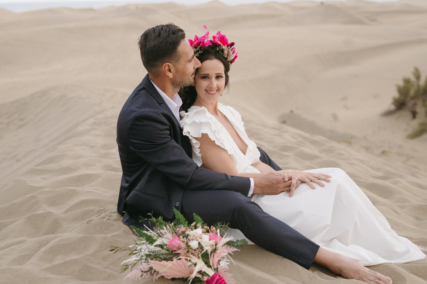 wedding dunes of gran canaria